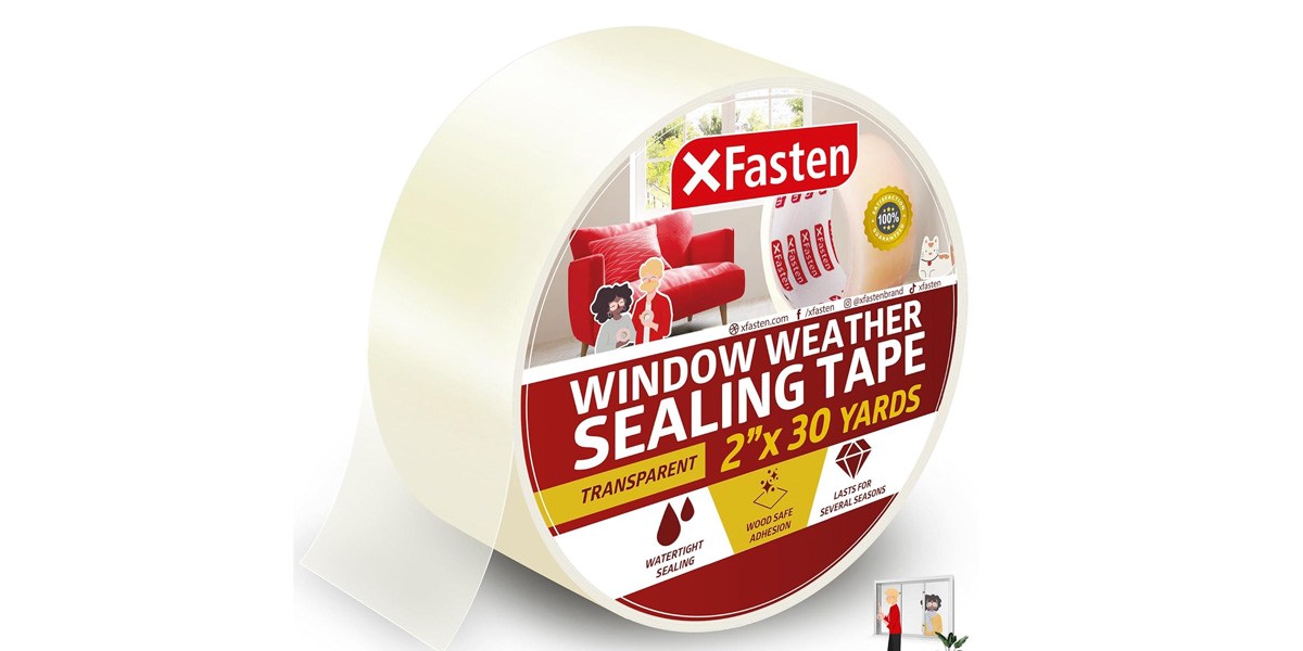 XFasten Transparent Window Weather Sealing Tape