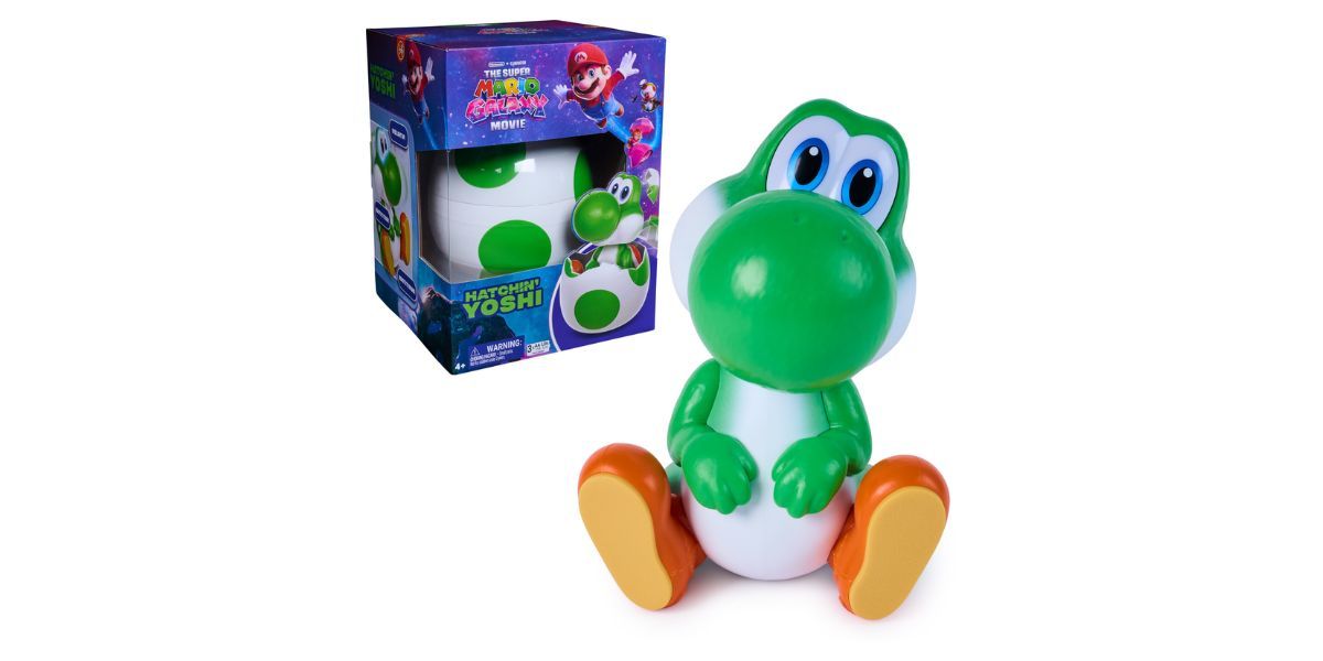 Hatchin' Yoshi from The Super Mario Galaxy Movie