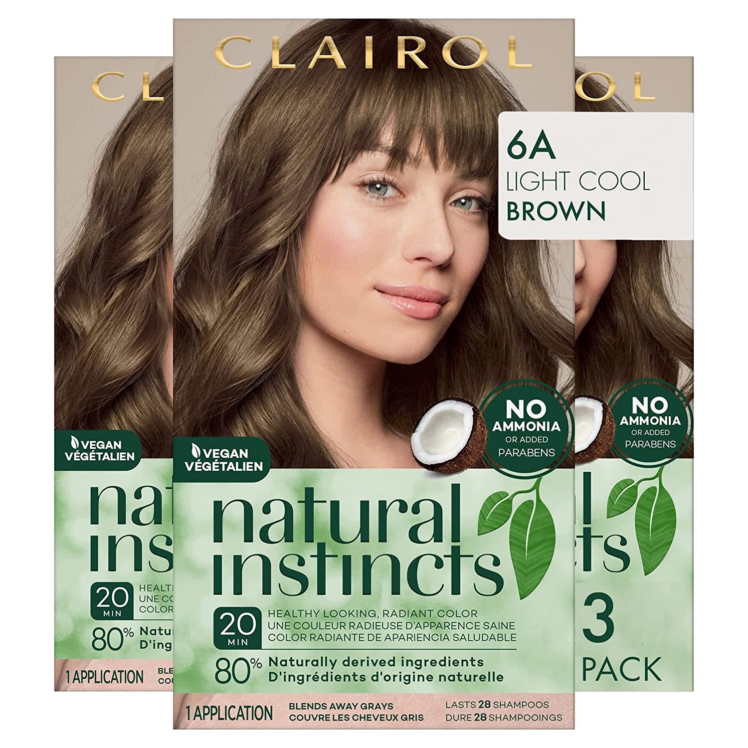 Clairol Natural Instincts Semi-Permanent Hair Color