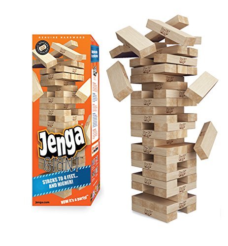 Jenga GIANT Genuine Hardwood Game