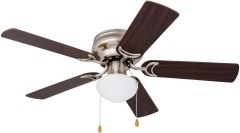 Prominence Home Alvina LED Globe Light Hugger/Low Profile Ceiling Fan