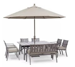 Agio Wayland Outdoor Aluminum 8-Pc. Dining Set