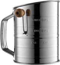 Epica Bellemain Stainless Steel 3-Cup Flour Sifter
