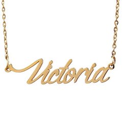 HUAN XUN Custom Name Necklace