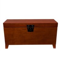 Southern Enterprises Pyramid Storage Trunk Cocktail Table