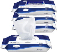 Caresour Advanced 75 Percent Alcohol Hand Sanitizer Wipes