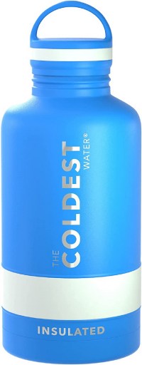 The Coldest Water 64-ounce Wide Mouth Vacuum Insulated Hydro Travel Mug