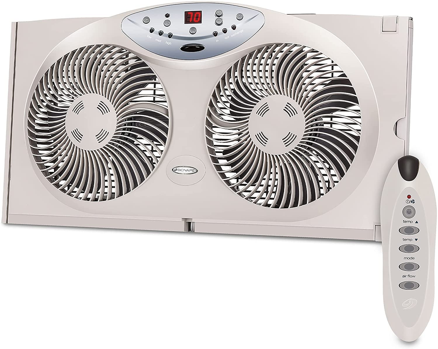Bionaire Twin Reversible Airflow Window Fan
