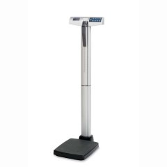 Mechanical Beam Scale with Height Rod, up to 500 lb/200 kg, Platform  Dimension: 10-1/2W x 14D, Pro Dual Reading Height Rod: 23 - 84