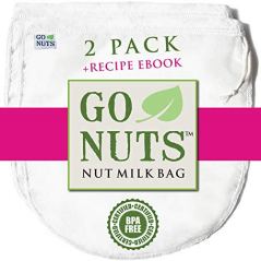 Alcyone Essentials GoNuts Nut Milk Bag, 2 Pack