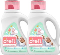 Dreft Stage 2 Baby Liquid Laundry Detergent Soap