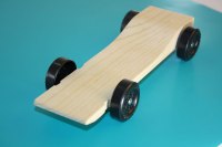 Derby Dust Ready-to-Assemble Pinewood Derby Car Kit