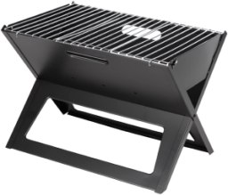 Bruntmor Pre-Seasoned Hibachi-Style Portable Cast Iron Charcoal