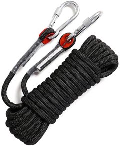  X XBEN Rock Climbing Rope, Static UIAA Mountain Climb