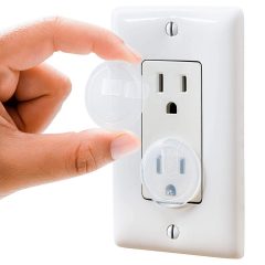 Wappa Baby Clear Outlet Covers (50 Pack)