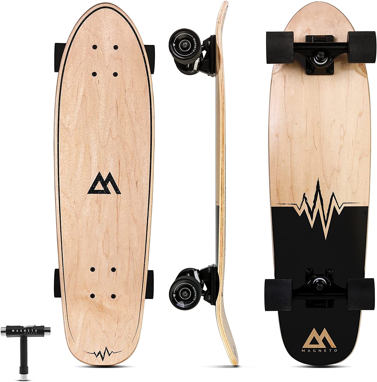 Magneto 27.5-Inch Mini Cruiser Skateboard