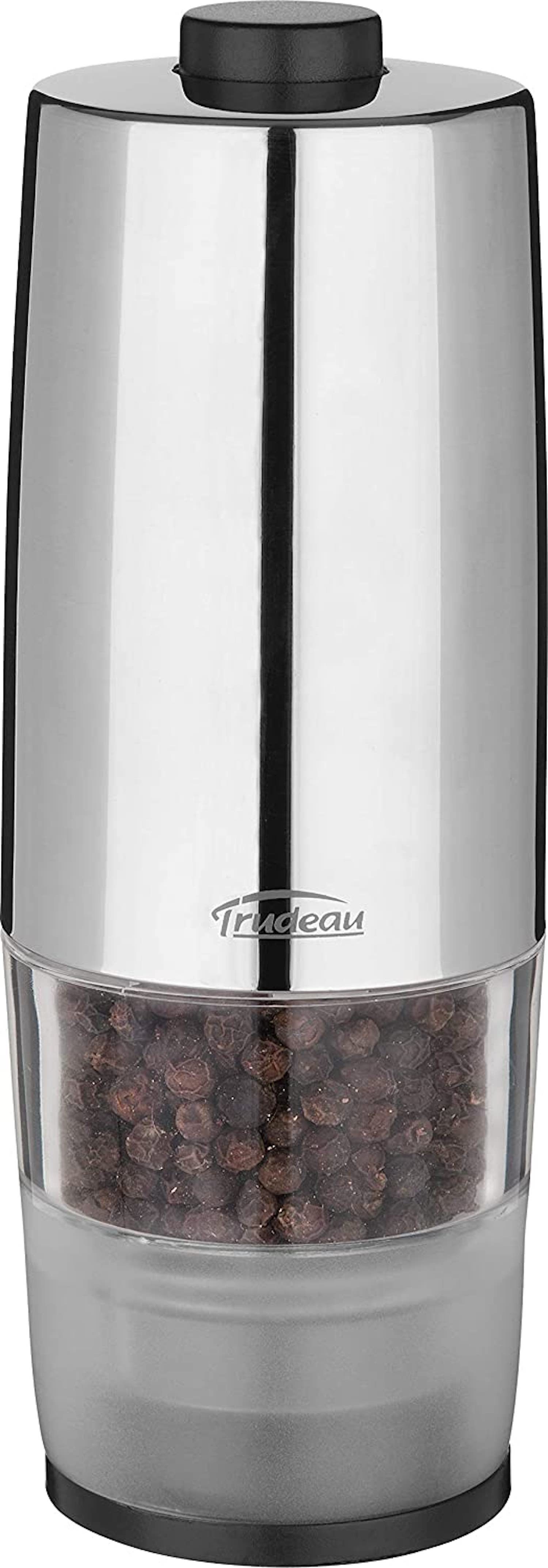 Trudeau One-Hand Battery Operated Pepper Mill