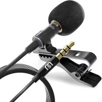 Miracle Sound Wired Lavalier Lapel Clip-on Microphone