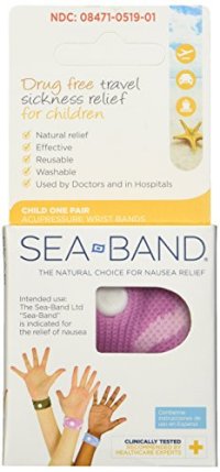 Sea-Band Wristband Child Morning & Travel Sickness (Pack of 2)