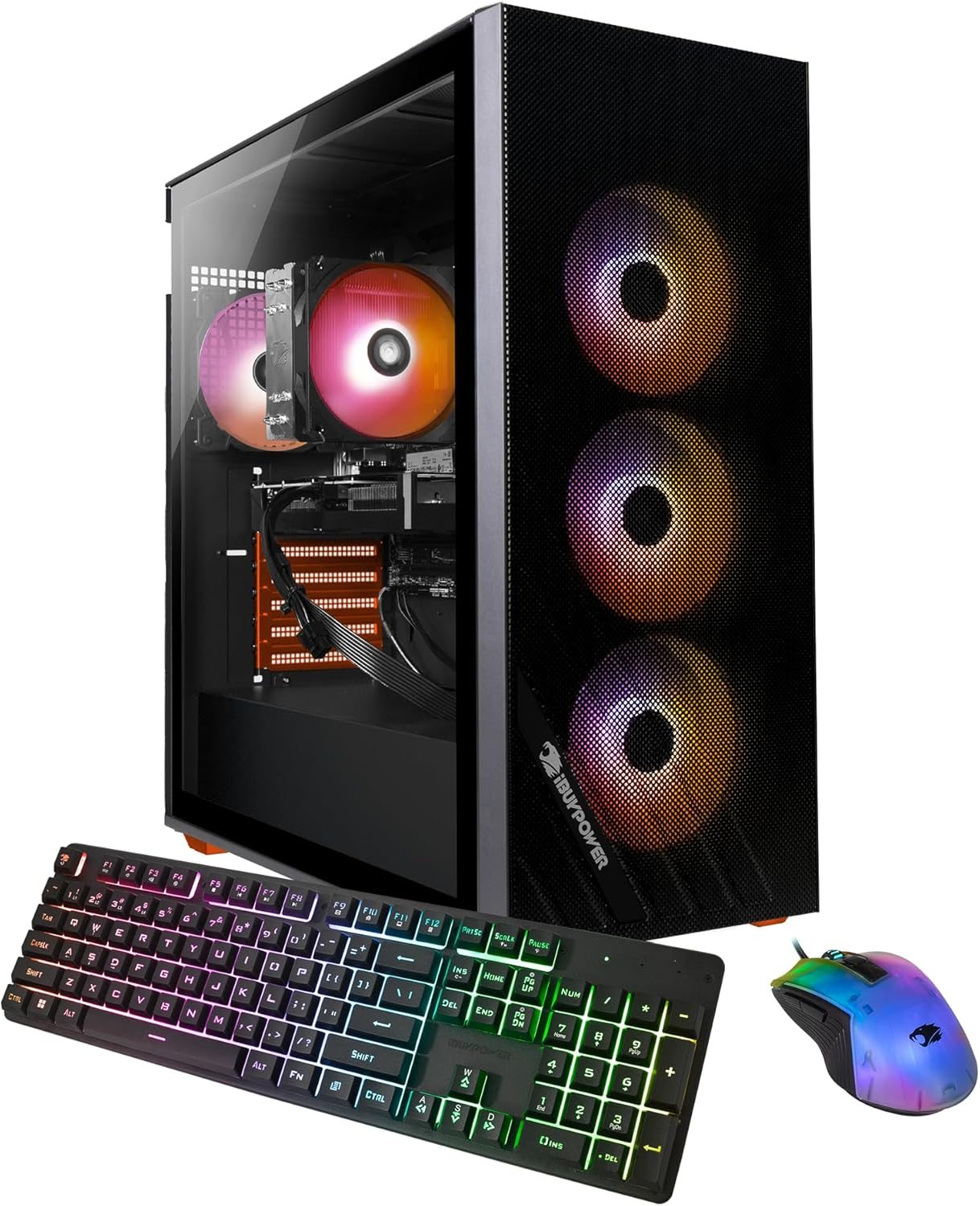 iBUYPOWER Scale Orange Gaming PC