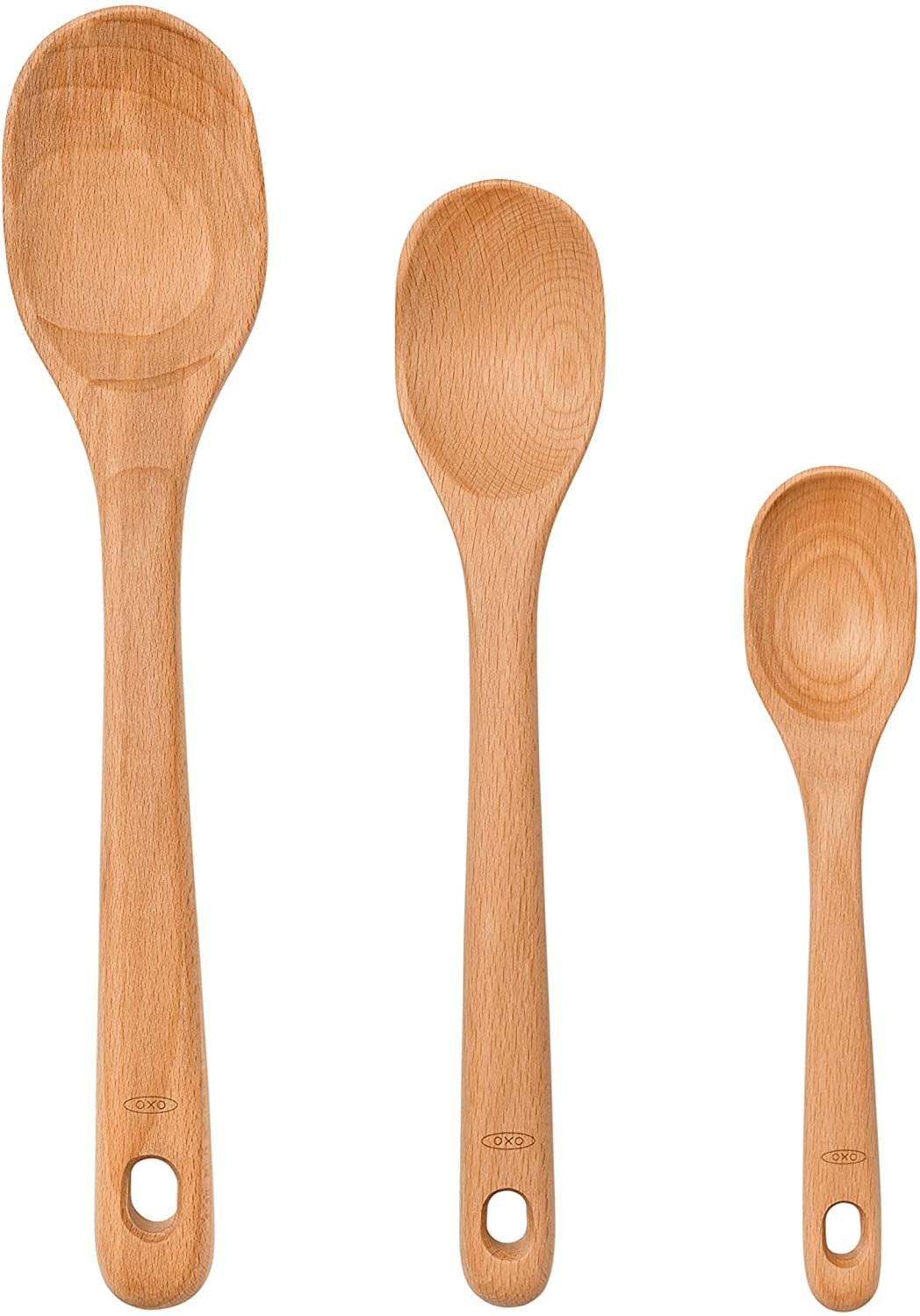 OXO Good Grips Wooden Spoons, 3-Piece Set