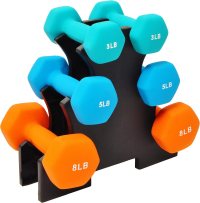 Signature Fitness Neoprene Dumbbell Hand Weights