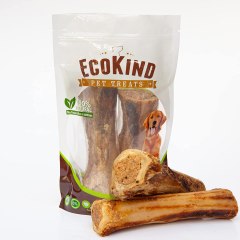 EcoKind Pet Treats All-Natural Stuffed Shin Bones