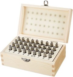 Amazon Basics Metal and Leather Stamp Kit