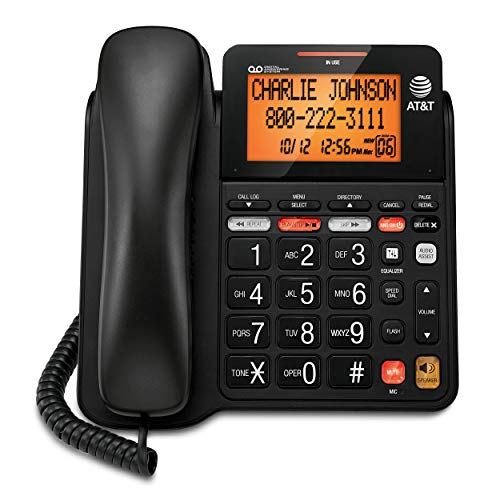 AT&amp;T Corded Phone with Digital Answering System