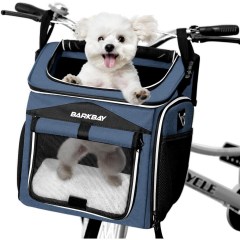Barkbay  Dog Bike Basket Carrier