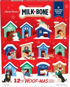 Milk-Bone Limited Edition Holiday Dog Treats 12 Day Advent Calendar