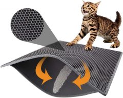 Pieviev Double Layer Cat Litter Mat