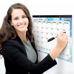 CRANBURY Large 2023 Desk Seasonal Calendar, 17" x.22"