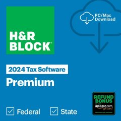 H&R Block 2024 Tax Software Premium