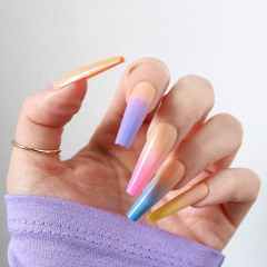 Allkem Ombre Ballerina Press-On Nails