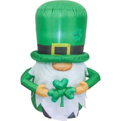 IHGYT 3.6-ft Inflatable St. Patrick's Day Gnomes