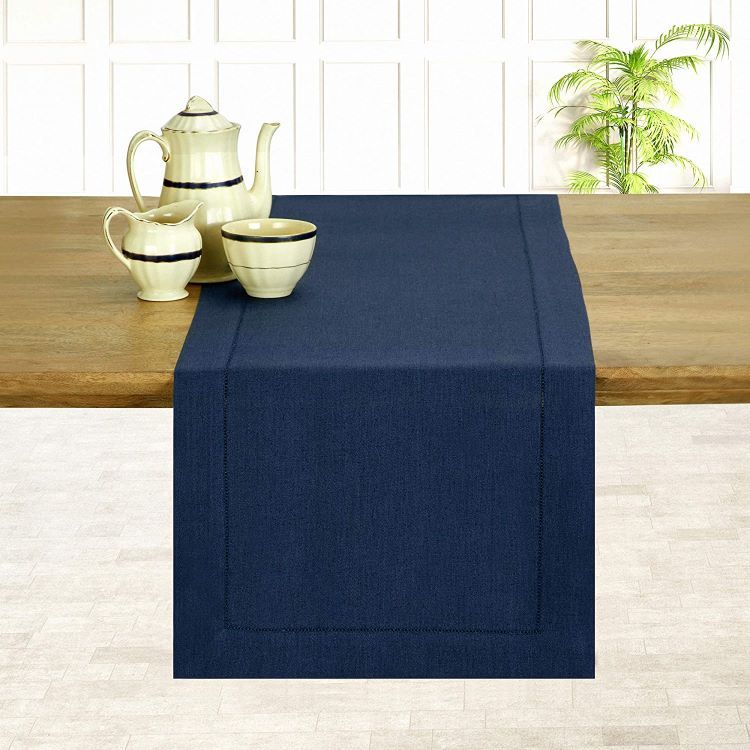 D'Moksha 4th July Navy Blue Table Runner