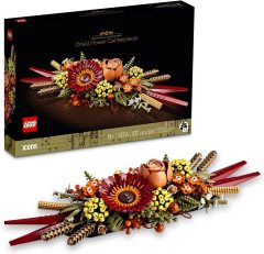 LEGO Icons Dried Flower Centerpiece Building Set 