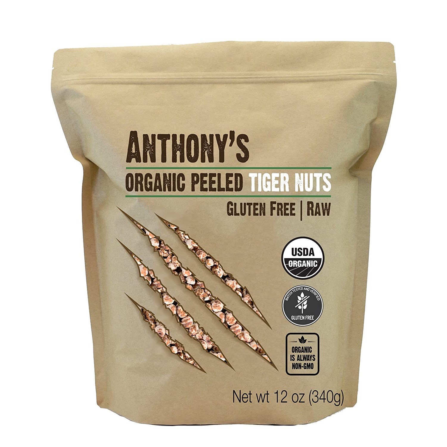 Anthony&#039;s Organic Peeled Tiger Nuts
