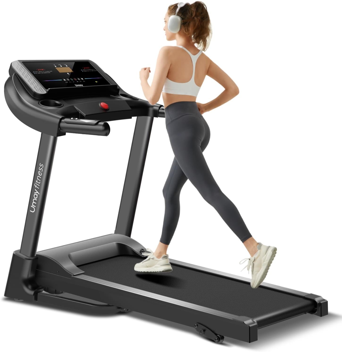 UMAY Auto-Folding Incline Treadmill