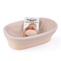 Bread Story Oval Banneton Proofing Basket Set