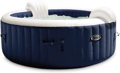 Intex 28431E/PureSpa Plus Outdoor Inflatable Round Hot Tub