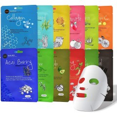 Celavi Cosmetics Essence Face Mask Variety Set