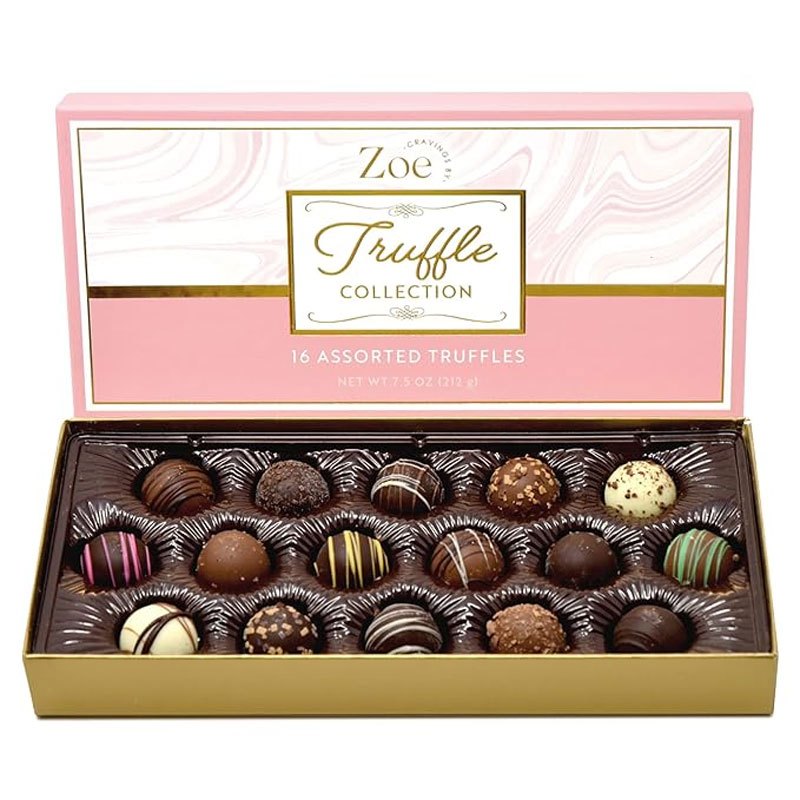 CRAVINGS BY ZOE 16-Count Chocolate Truffles Gift Box