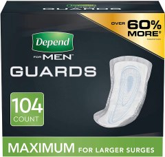 Depend Maximum Guards for Men