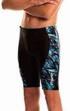 Flow Swim Gear Splice Patterned Swim Jammer