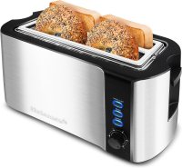Elite Gourmet Long Slot 4 Slice Toaster (ECT-3100)