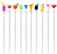 Fashionclubs Acrylic Cocktail Stirrer Sticks