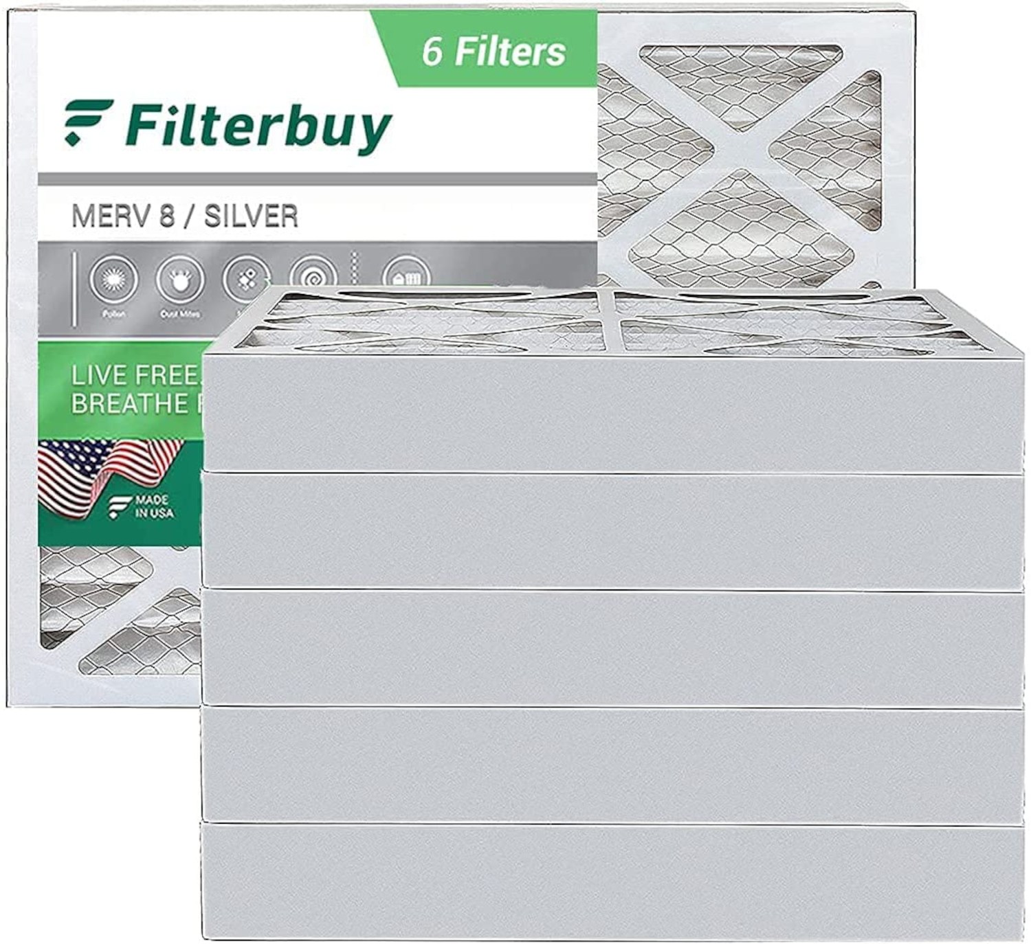 FilterBuy MERV 8 Pleated Filter