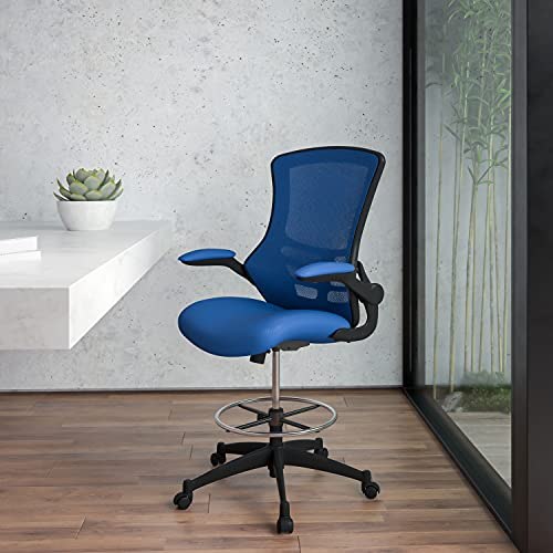 Flash Furniture Kelista Mid-Back Ergonomic Drafting Chair